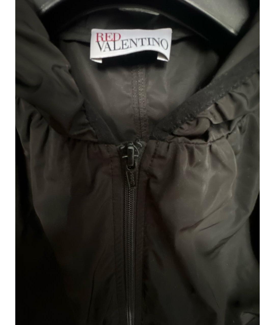 RED VALENTINO Черная куртка, фото 3