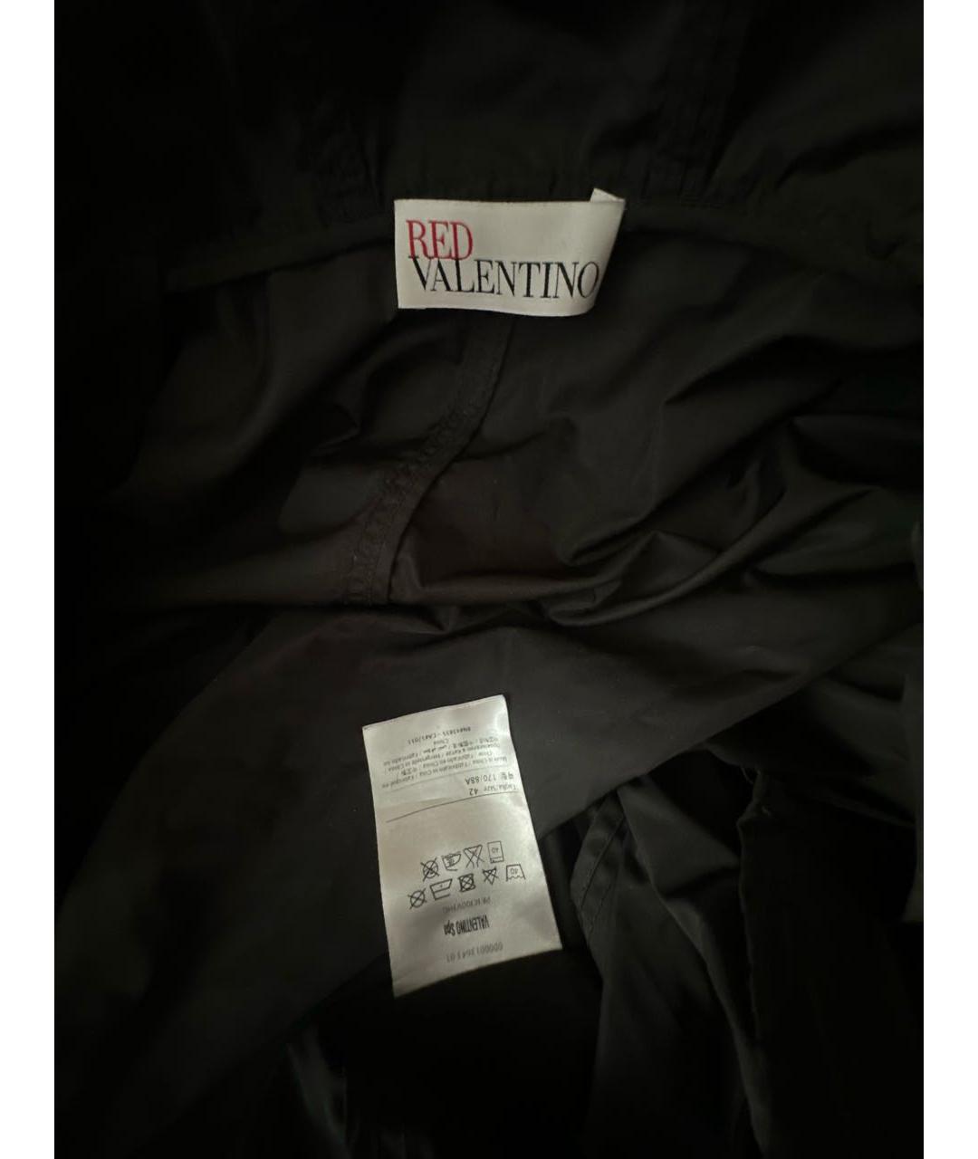 RED VALENTINO Черная куртка, фото 4