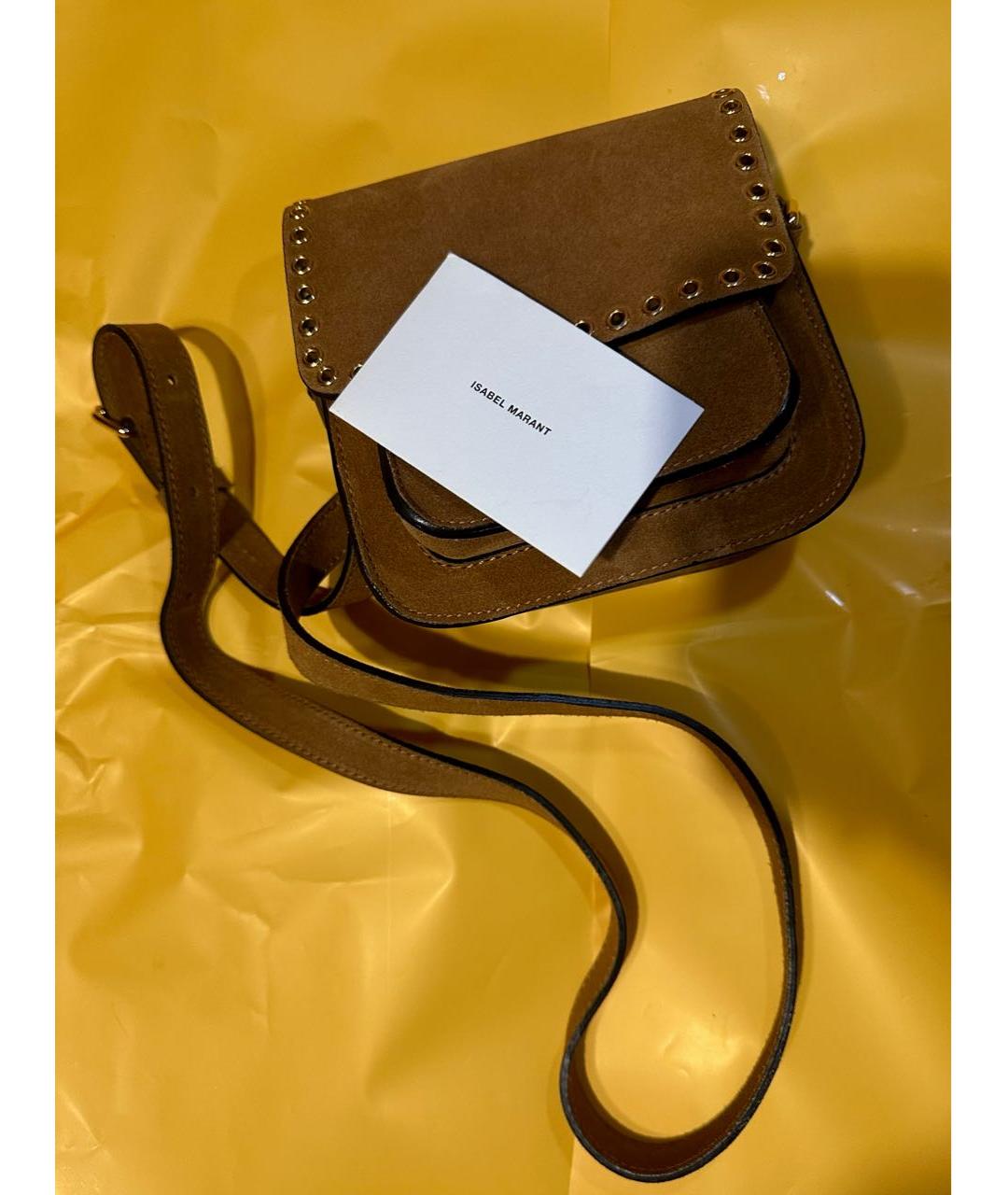 ISABEL MARANT Коричневая сумка через плечо, фото 2