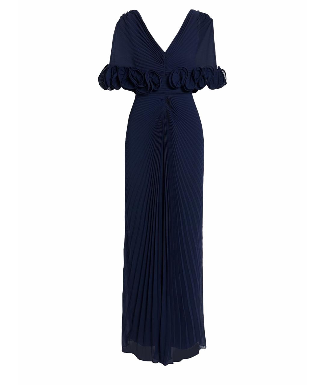 BADGLEY MISCHKA Темно-синее вечернее платье, фото 1