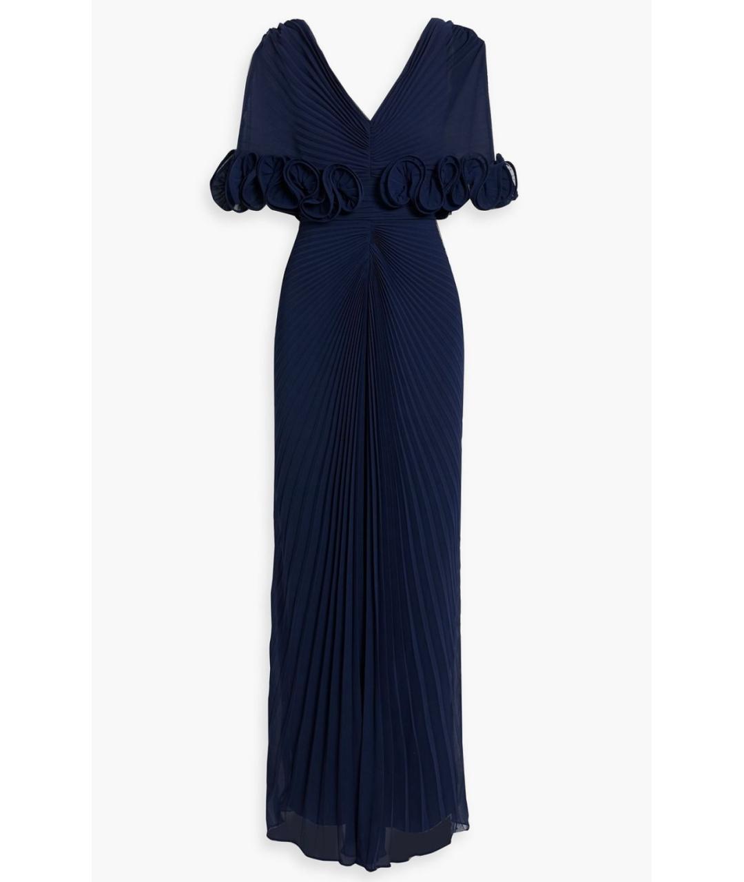 BADGLEY MISCHKA Темно-синее вечернее платье, фото 4
