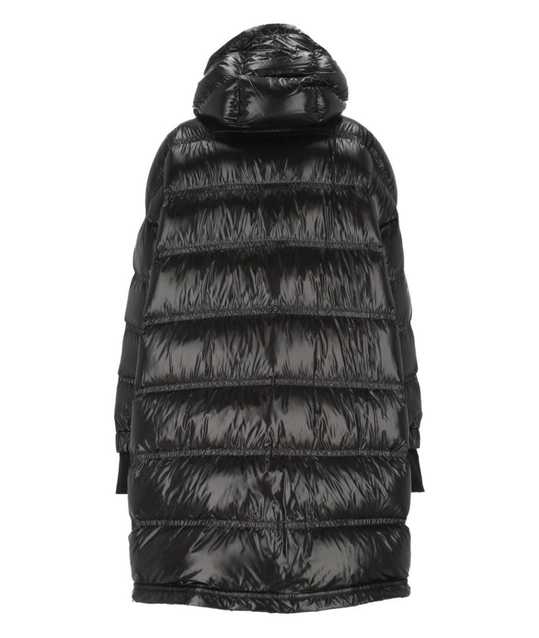 MONCLER GRENOBLE Черное полиамидовое пальто, фото 2
