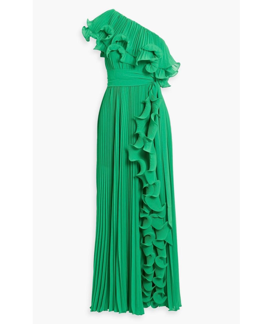 BADGLEY MISCHKA Зеленые вечернее платье, фото 4