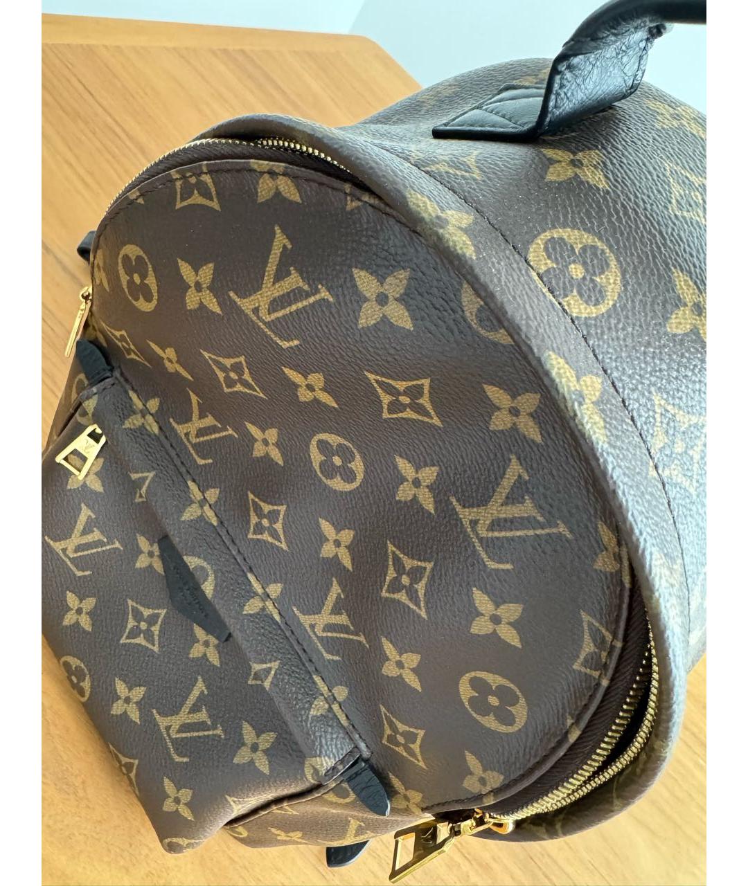 LOUIS VUITTON Коричневый рюкзак, фото 7