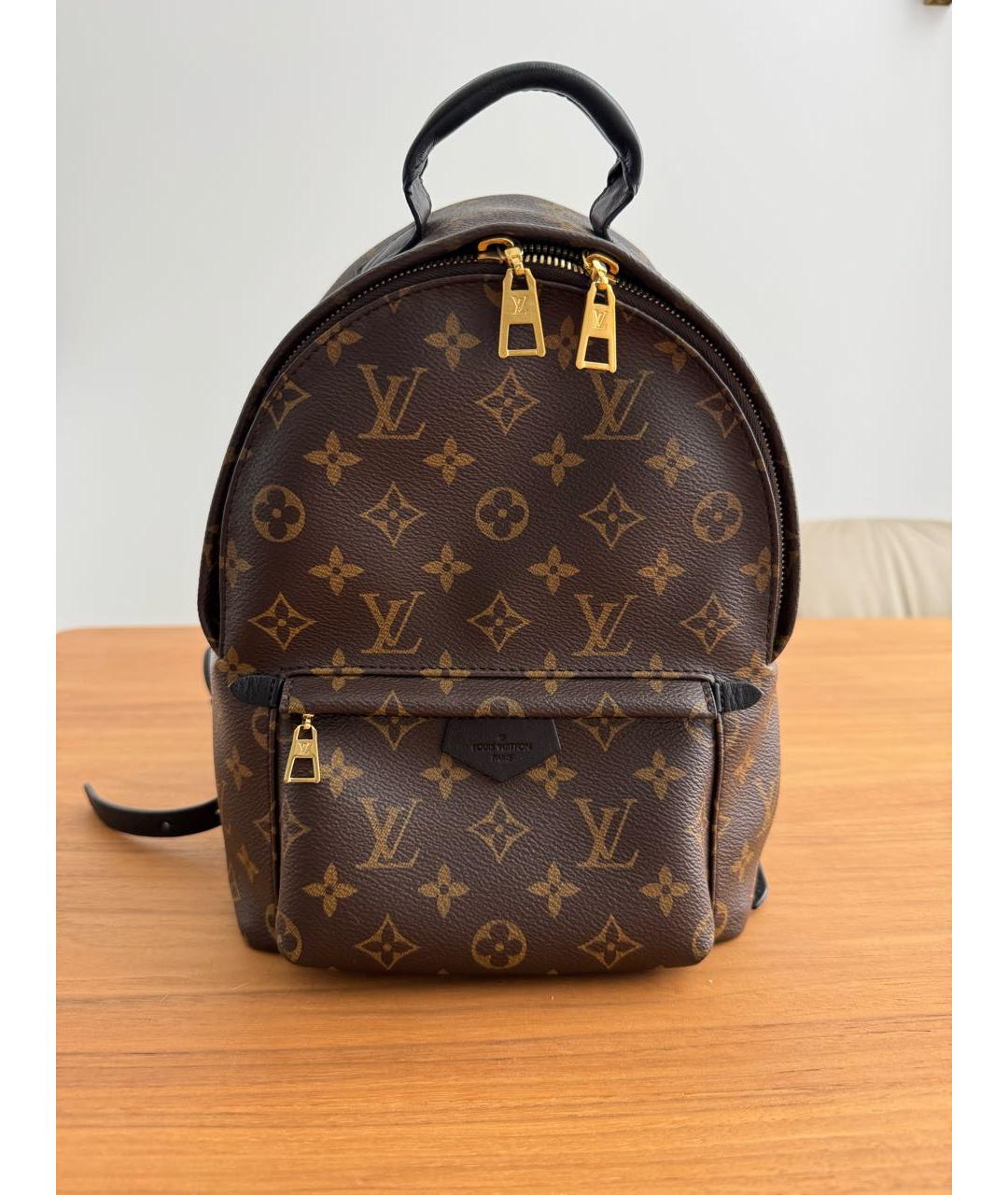 LOUIS VUITTON Коричневый рюкзак, фото 8