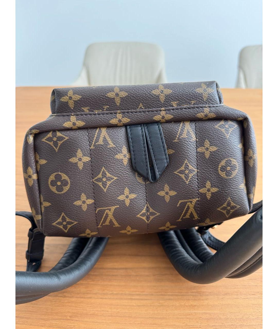 LOUIS VUITTON Коричневый рюкзак, фото 6
