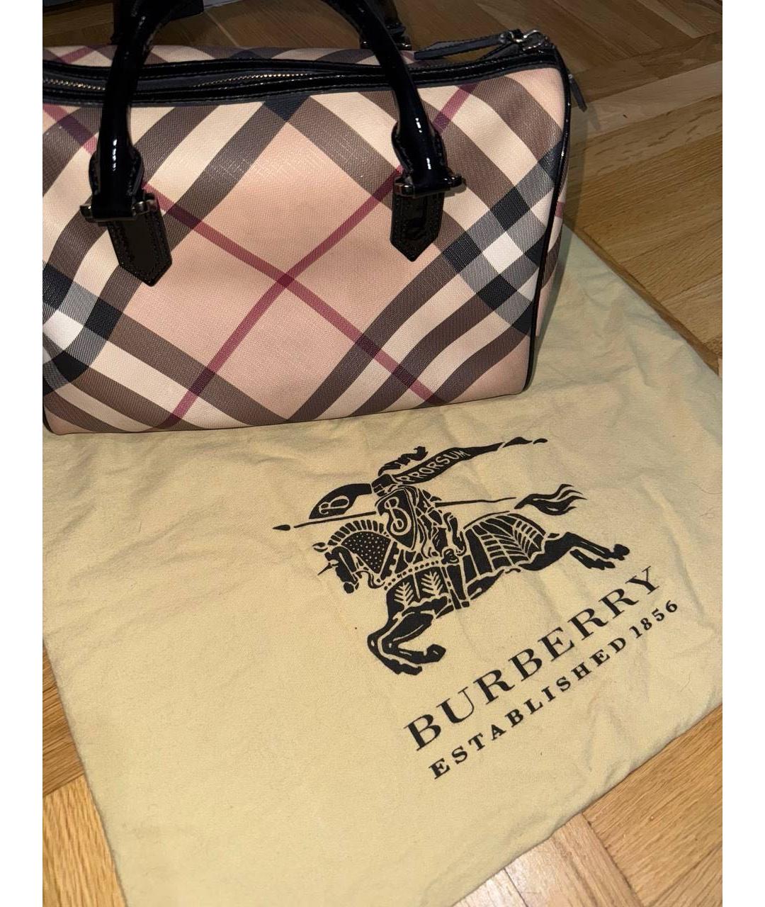 BURBERRY Бежевая сумка тоут, фото 4