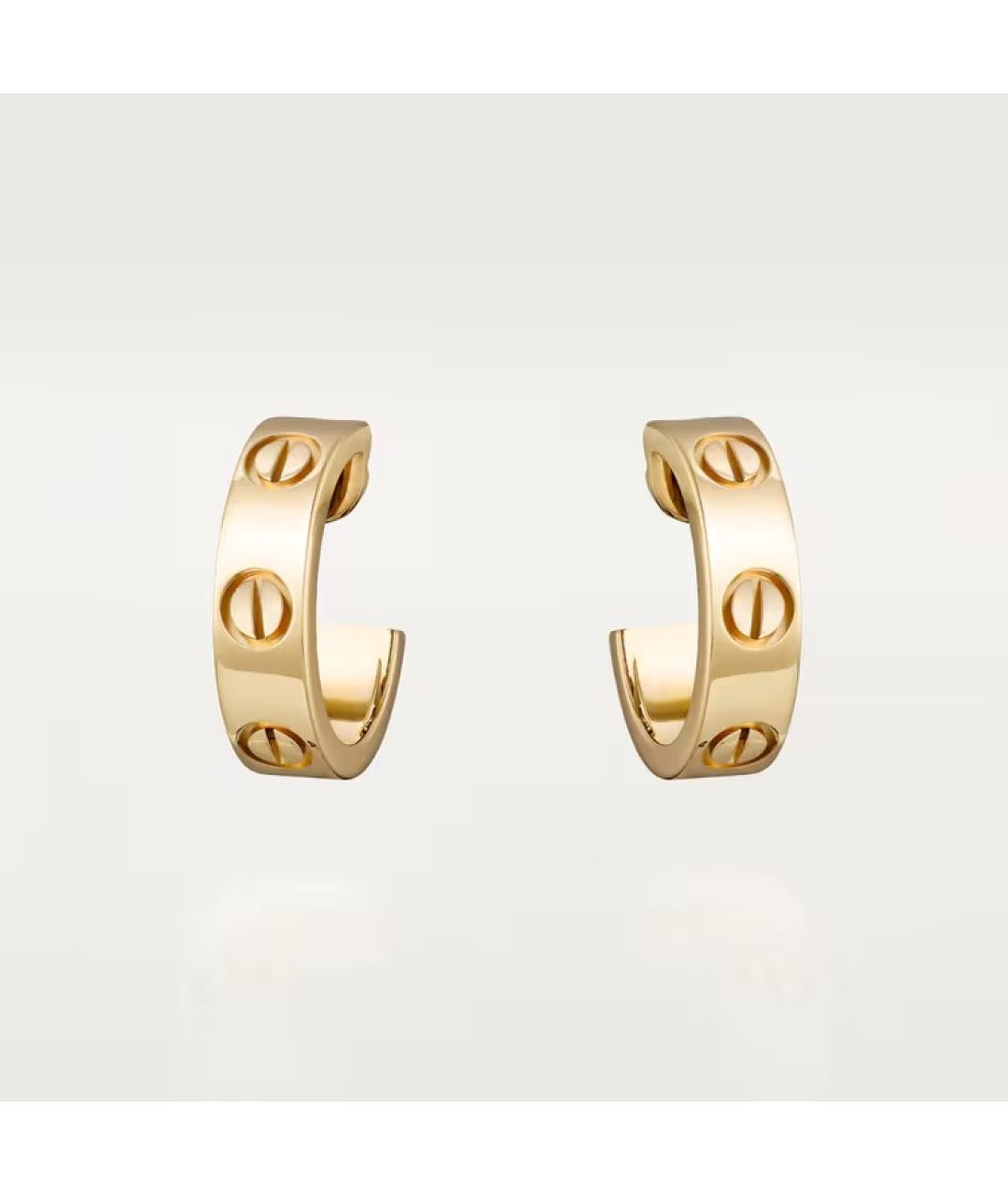 CARTIER Серьги из желтого золота, фото 7