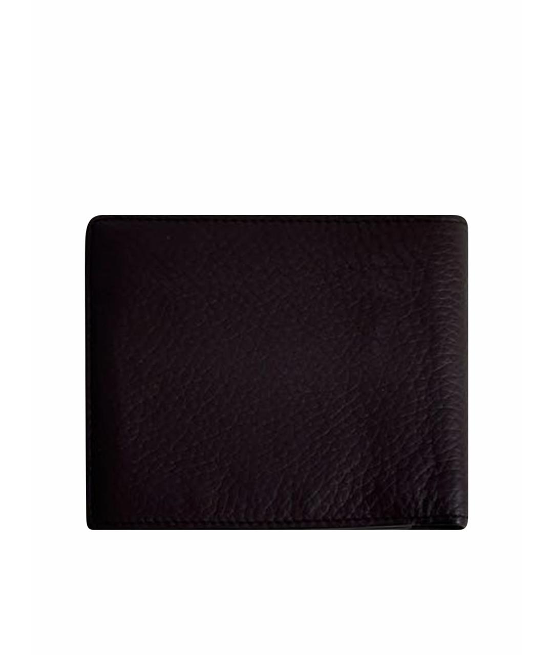 BOTTEGA VENETA Коричневый кожаный кошелек, фото 1