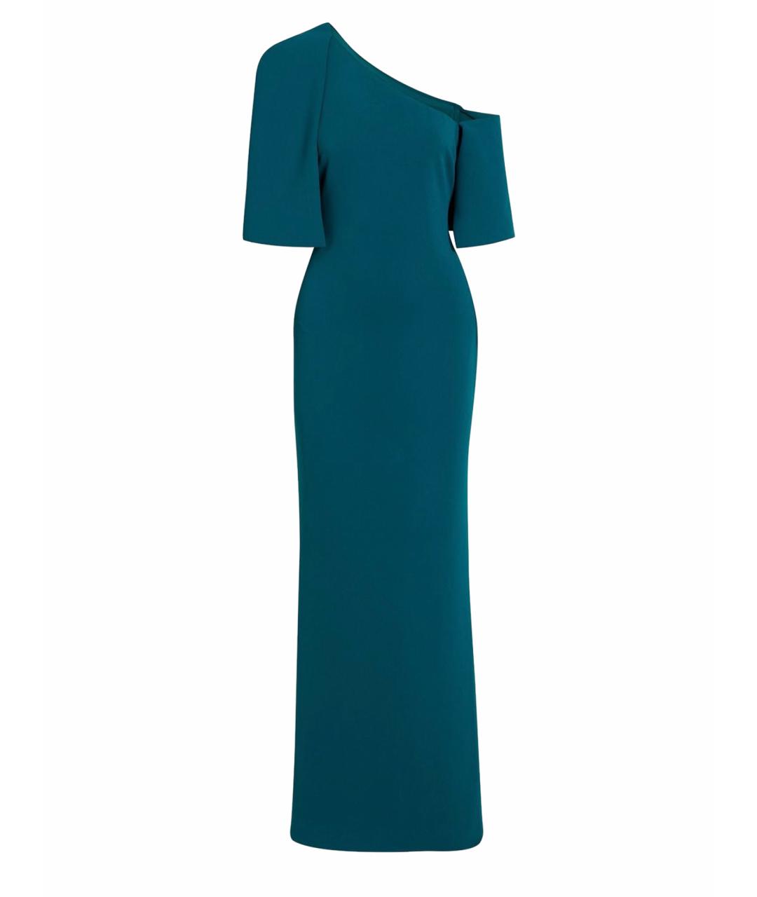 BADGLEY MISCHKA Бирюзовое вечернее платье, фото 1