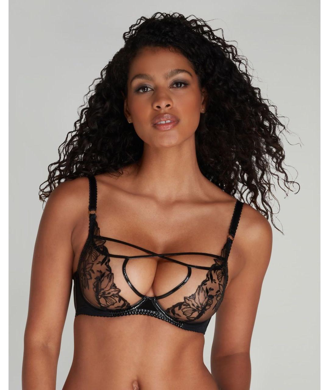 AGENT PROVOCATEUR Черный бюстгалтеры, фото 2
