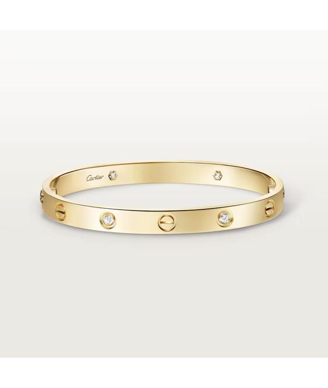 CARTIER Браслет из желтого золота, фото 10