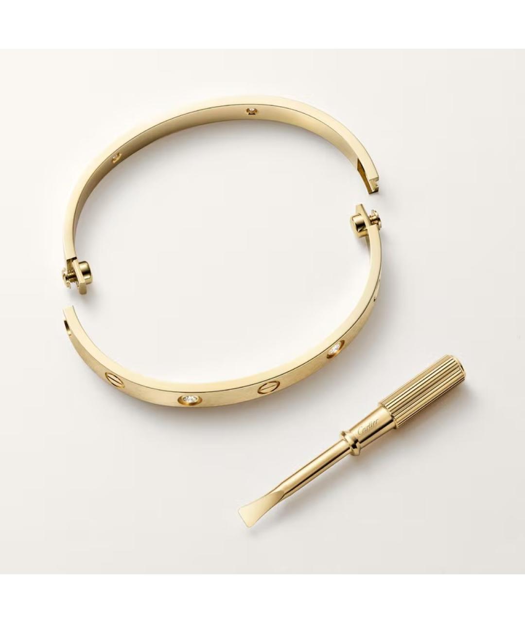 CARTIER Браслет из желтого золота, фото 6