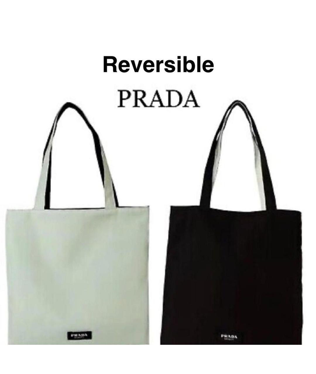 PRADA Черная сумка тоут, фото 2