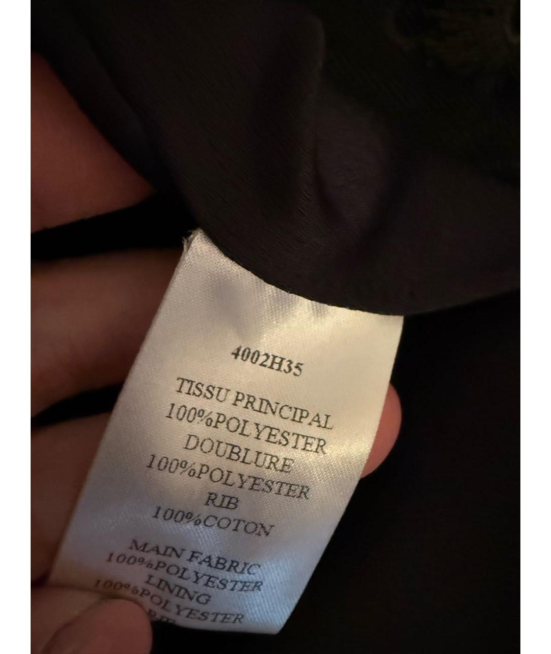 Carven Черная полиэстеровая футболка, фото 3