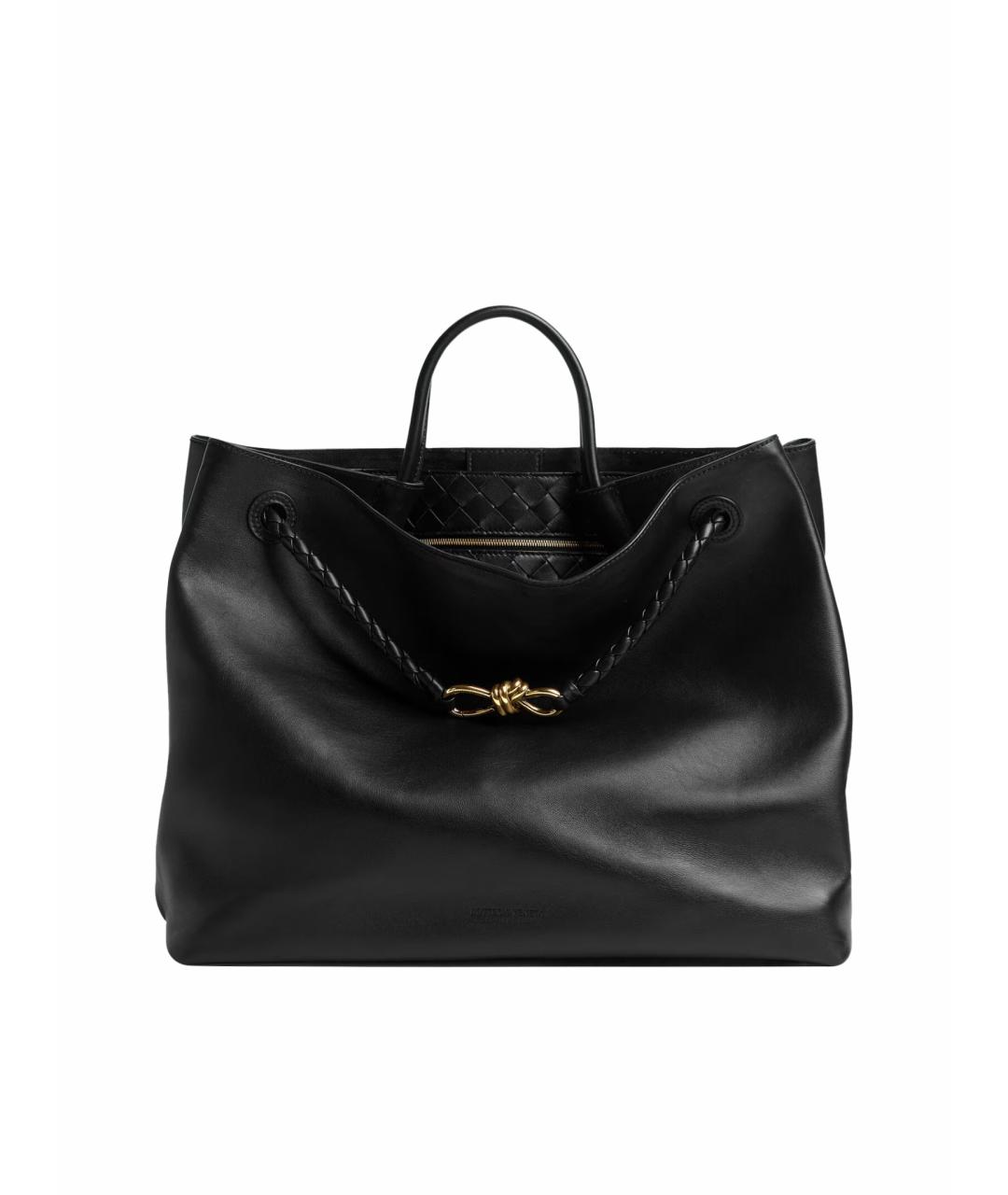 BOTTEGA VENETA Коричневая кожаная сумка тоут, фото 1