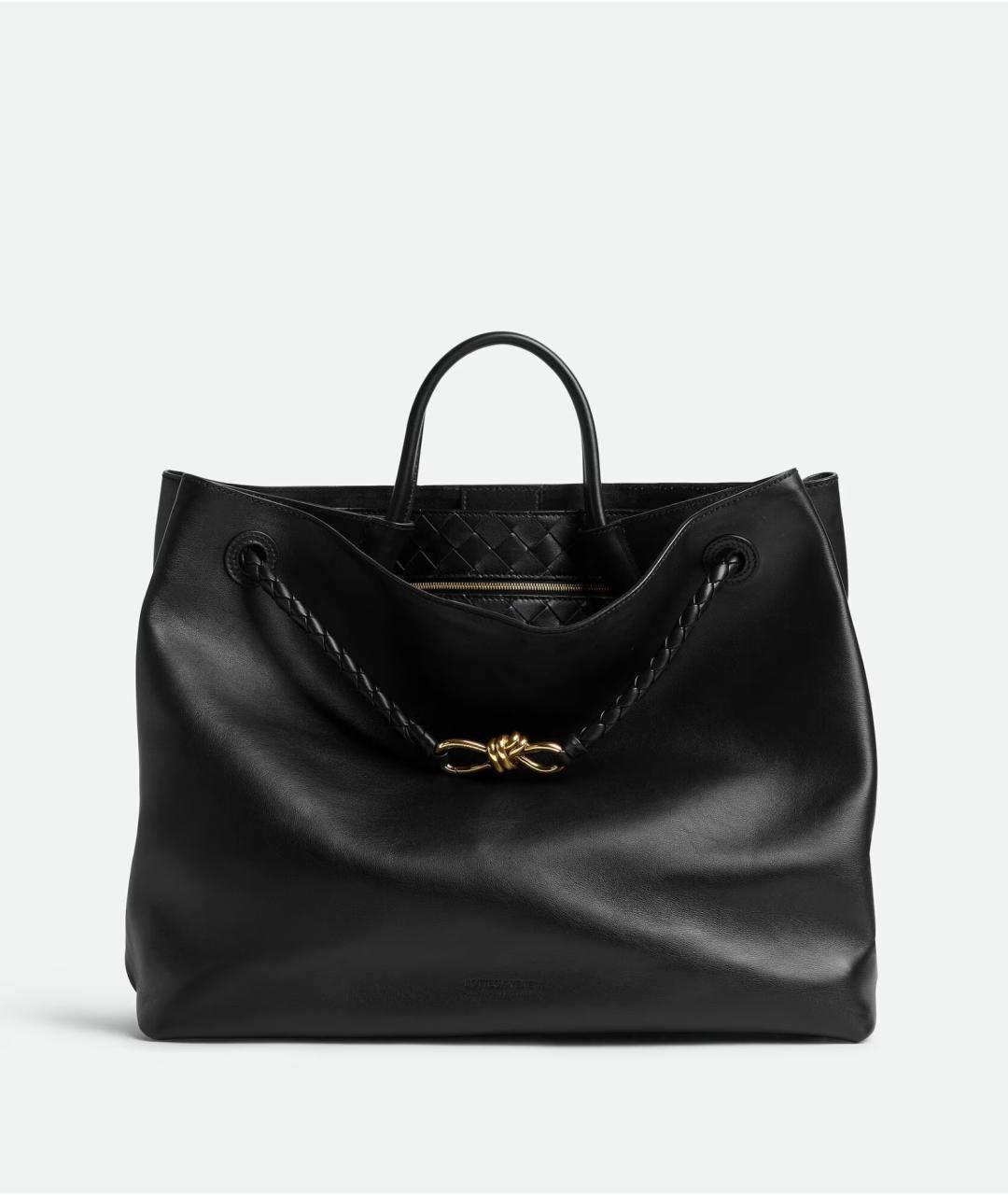 BOTTEGA VENETA Коричневая кожаная сумка тоут, фото 7