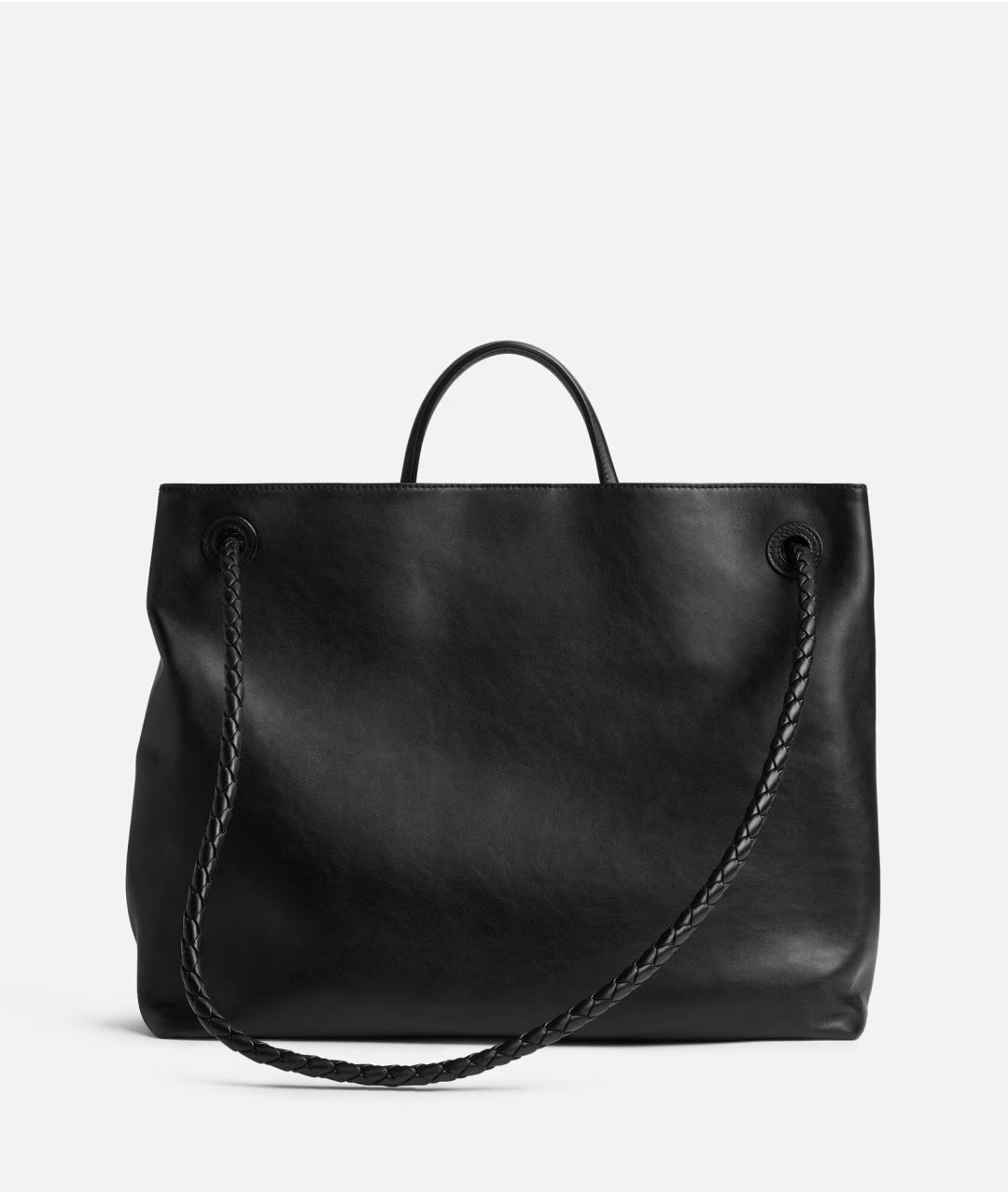 BOTTEGA VENETA Коричневая кожаная сумка тоут, фото 5