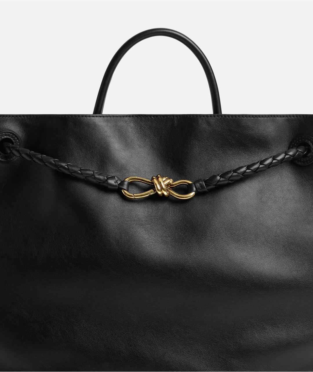 BOTTEGA VENETA Коричневая кожаная сумка тоут, фото 6