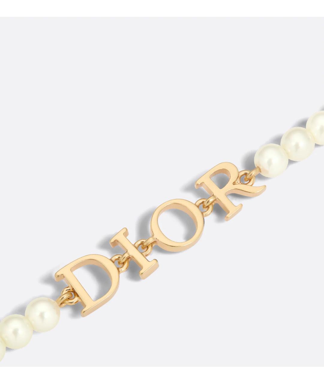 CHRISTIAN DIOR Белый браслет, фото 2
