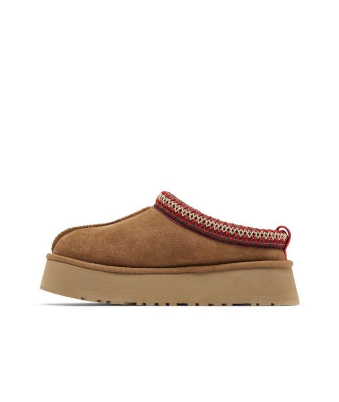 UGG AUSTRALIA Коричневые замшевые сабо, фото 2