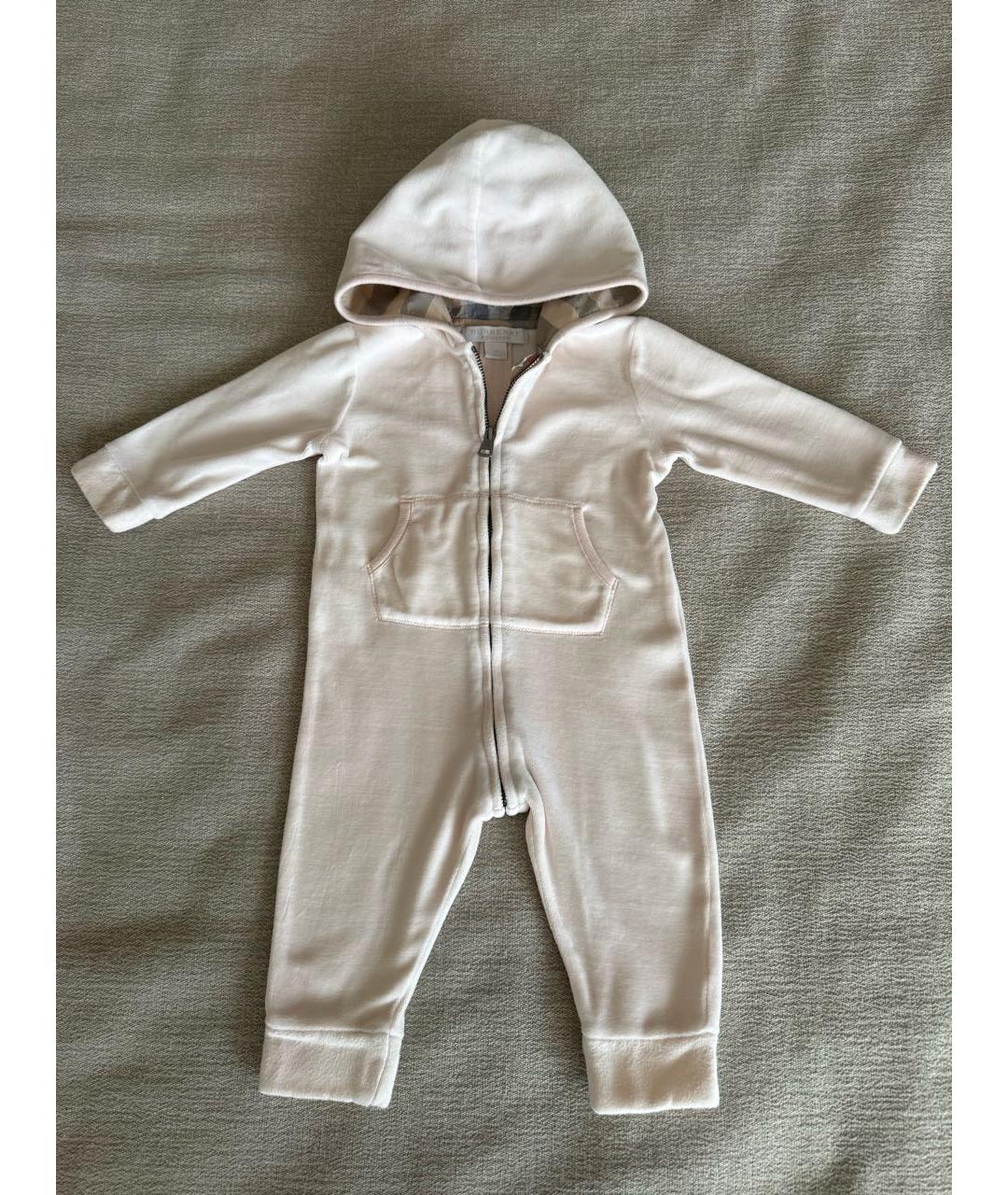 BURBERRY Розовый комбинезон, фото 5