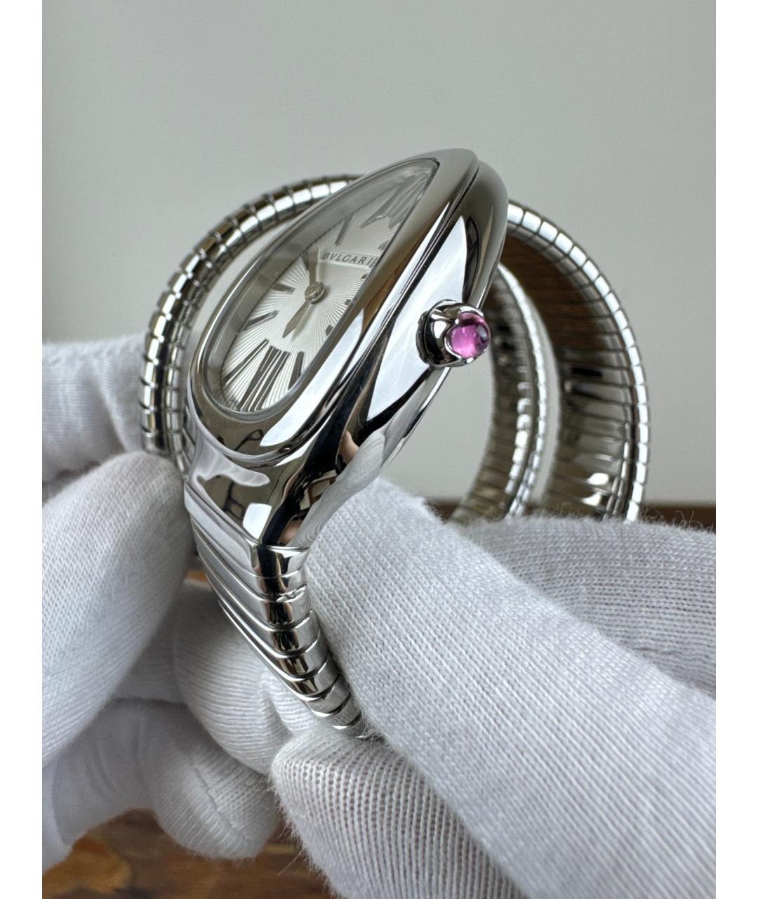 BVLGARI Серебряные часы, фото 4