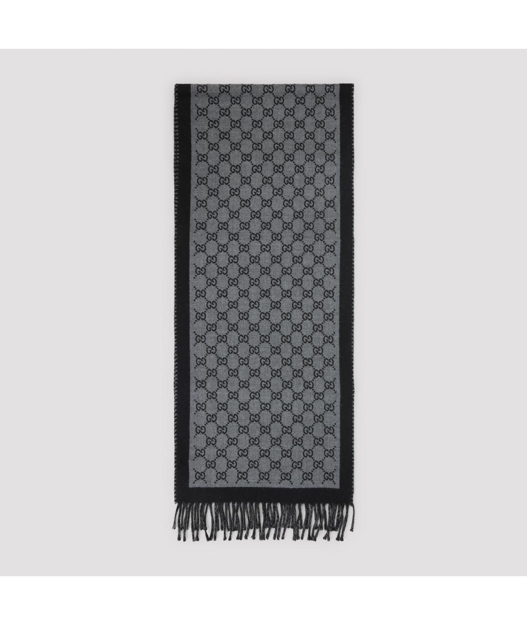 GUCCI Мульти шерстяной шарф, фото 2
