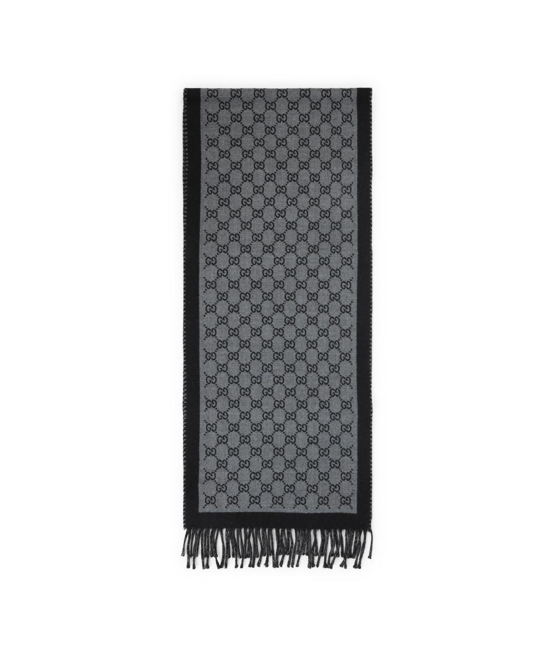 GUCCI Мульти шерстяной шарф, фото 1