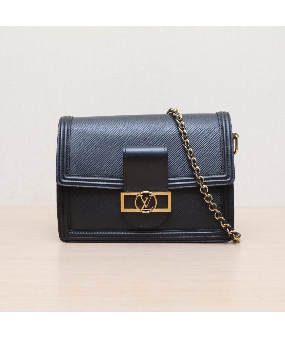 LOUIS VUITTON Черная сумка через плечо, фото 3