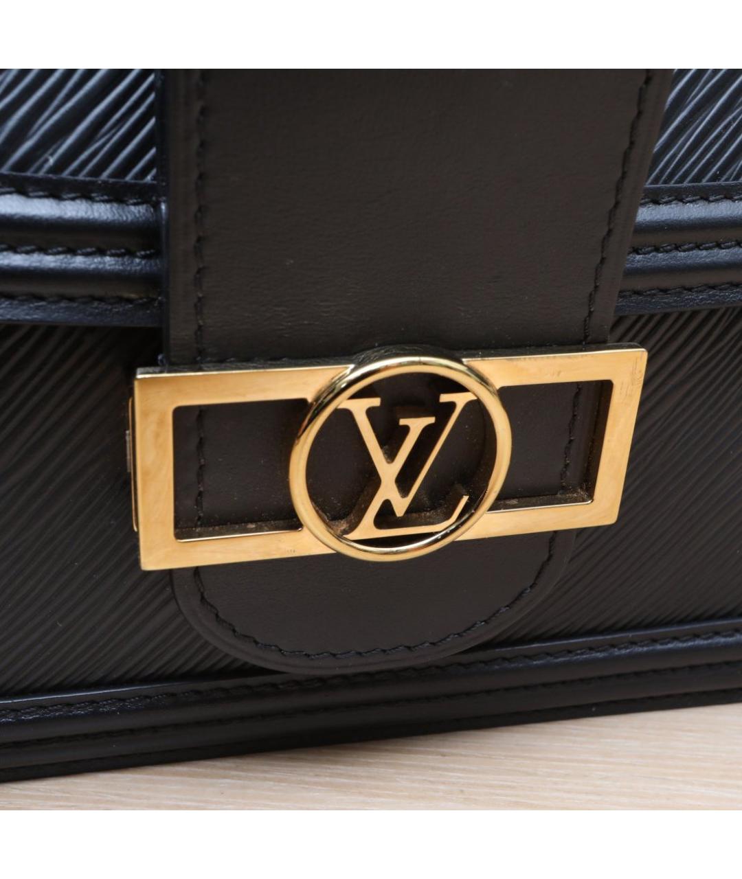 LOUIS VUITTON Черная сумка через плечо, фото 8