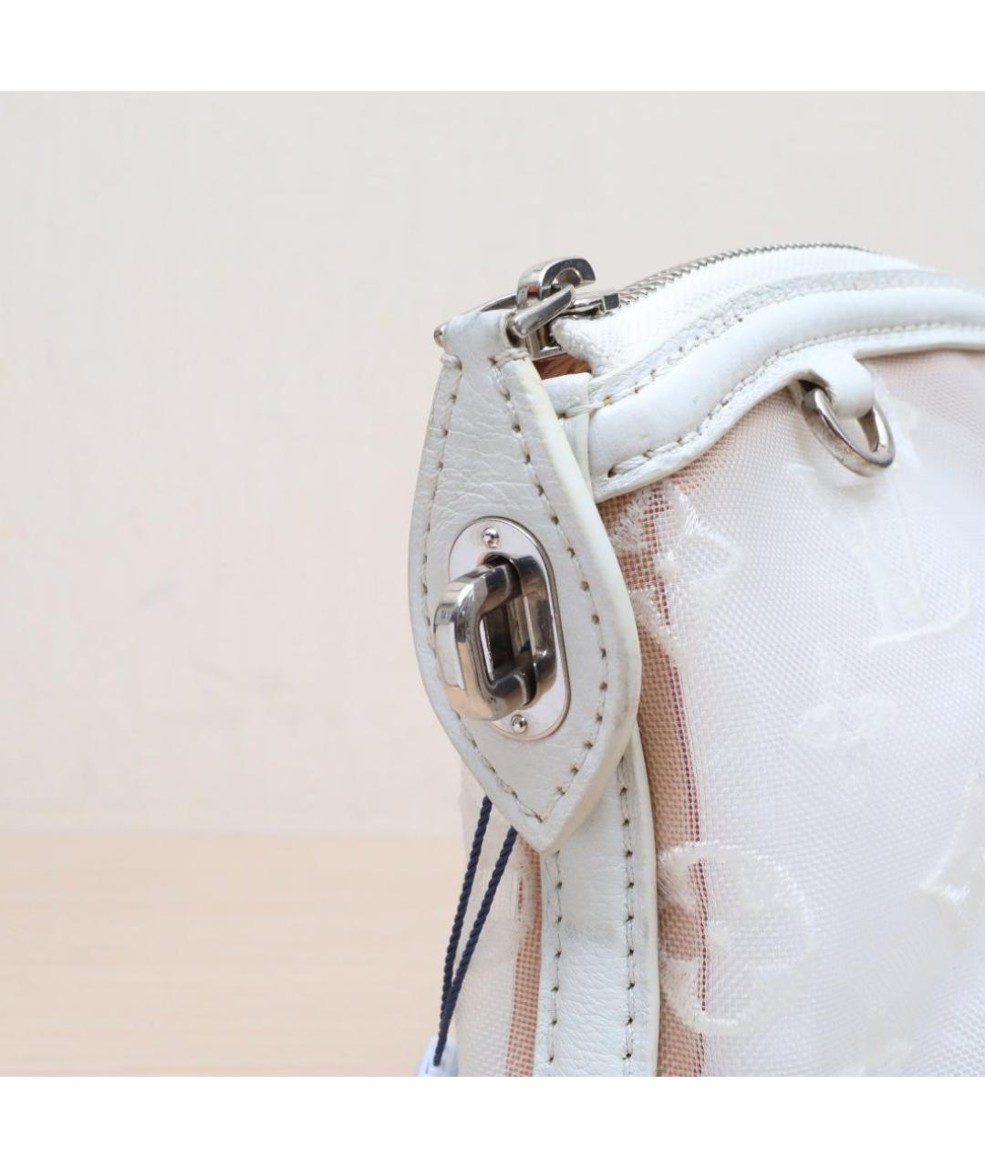 LOUIS VUITTON Белая дорожная/спортивная сумка, фото 8