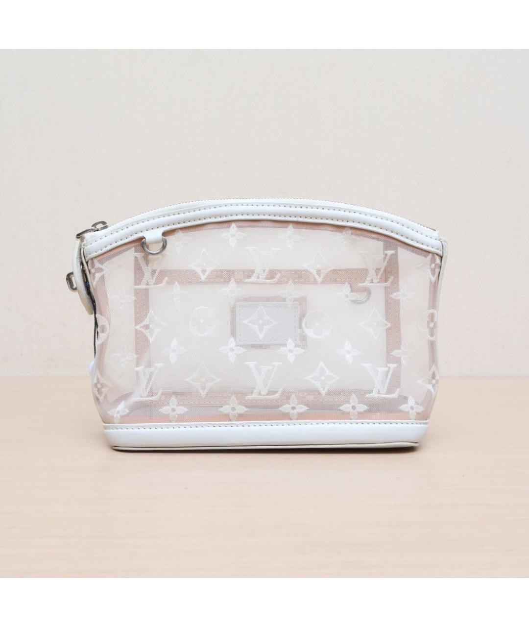 LOUIS VUITTON Белая дорожная/спортивная сумка, фото 3