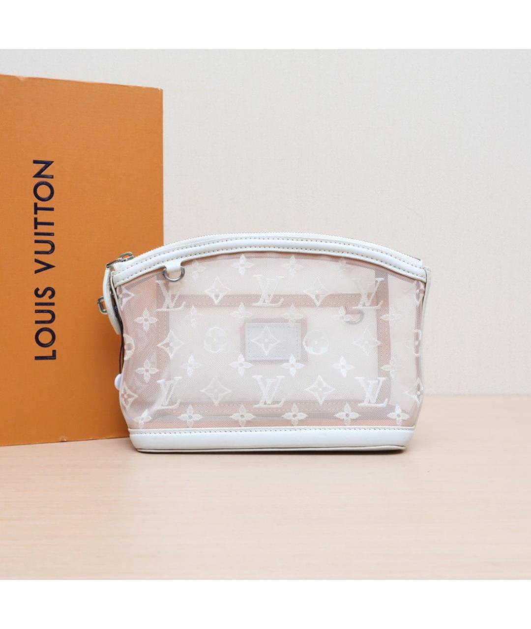 LOUIS VUITTON Белая дорожная/спортивная сумка, фото 2