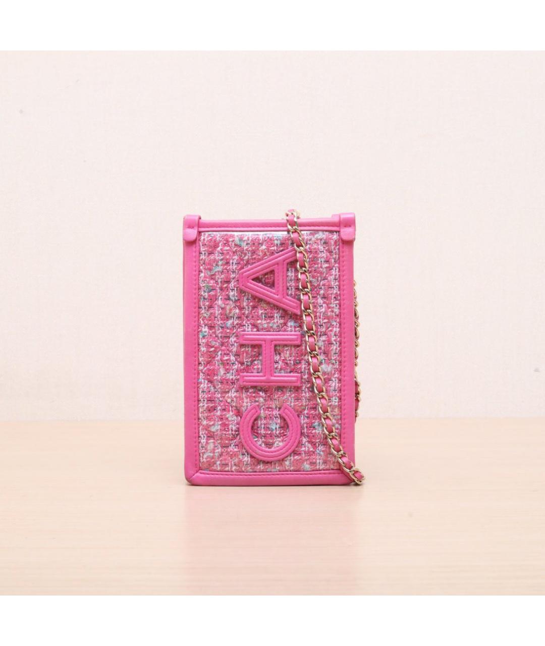 CHANEL Розовая сумка через плечо, фото 3