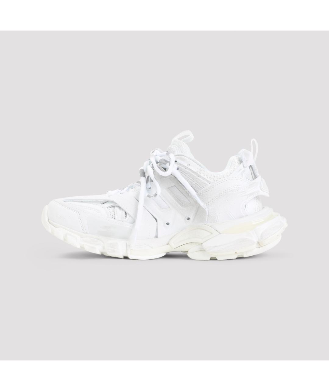 BALENCIAGA Белые синтетические кроссовки, фото 3