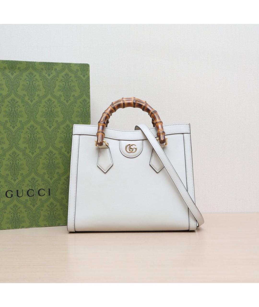 GUCCI Белая сумка через плечо, фото 2