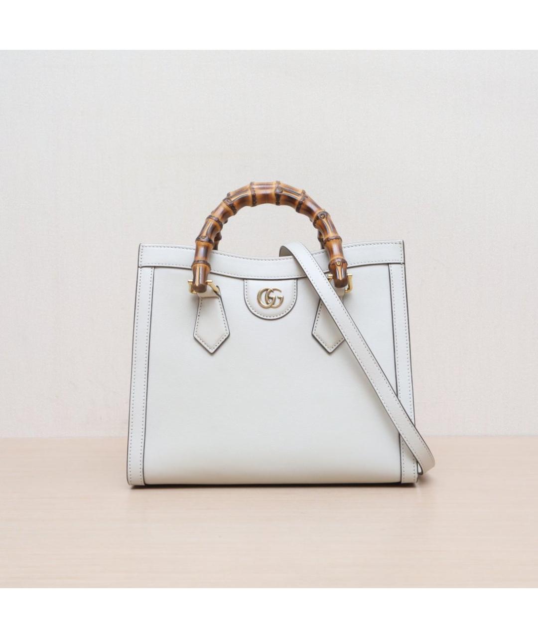 GUCCI Белая сумка через плечо, фото 3
