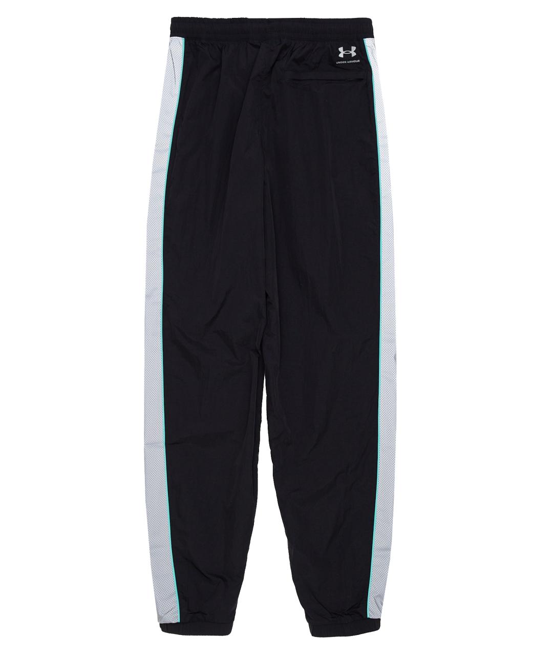 MANSORY x UNDER ARMOUR Черные полиэстеровые повседневные брюки, фото 2