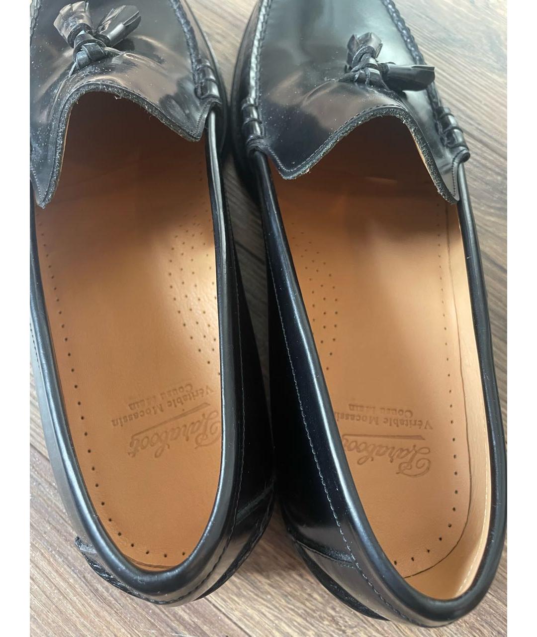 PARABOOT Черные кожаные лоферы, фото 3
