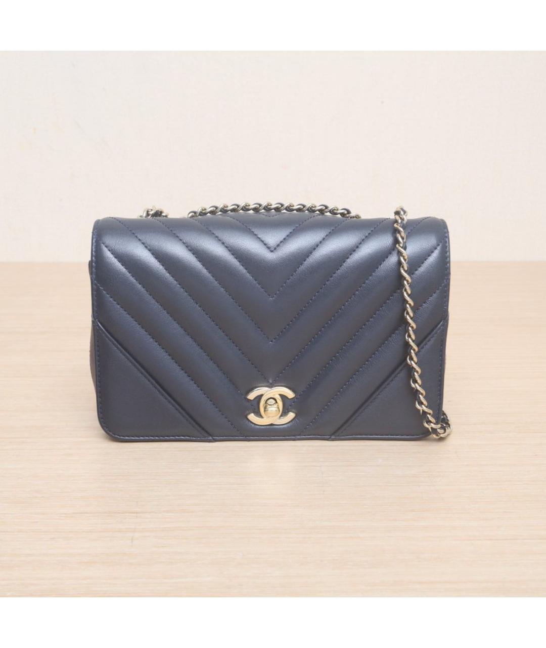 CHANEL Кожаная сумка через плечо, фото 3