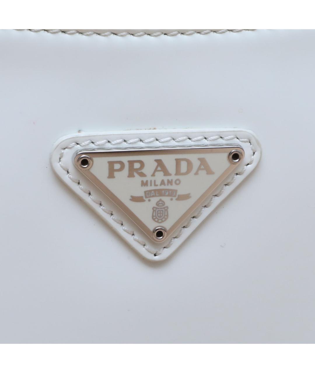 PRADA Белая сумка через плечо, фото 8