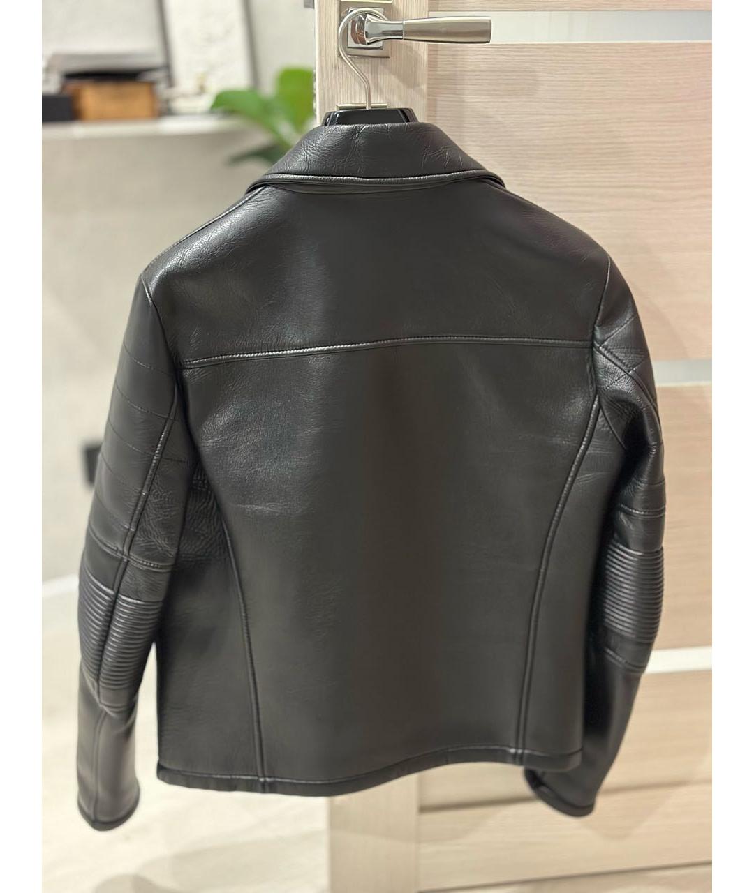 EMPORIO ARMANI Черная полиамидовая куртка, фото 2