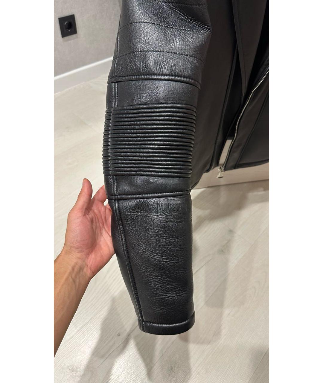 EMPORIO ARMANI Черная полиамидовая куртка, фото 6