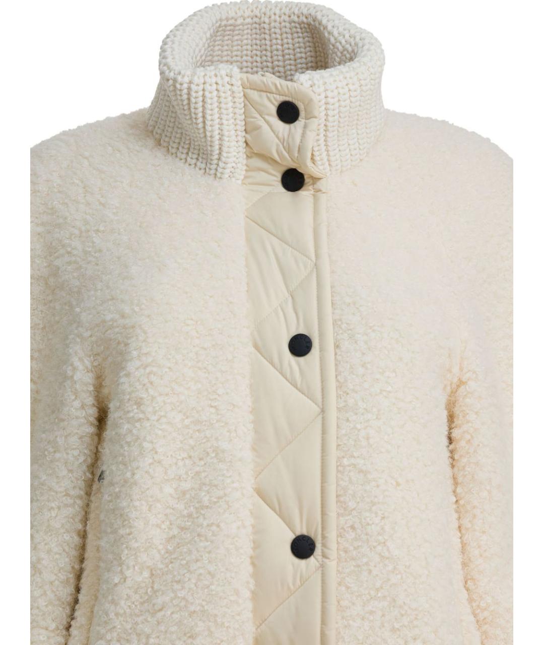 MONCLER GRENOBLE Бежевая шерстяная куртка, фото 3