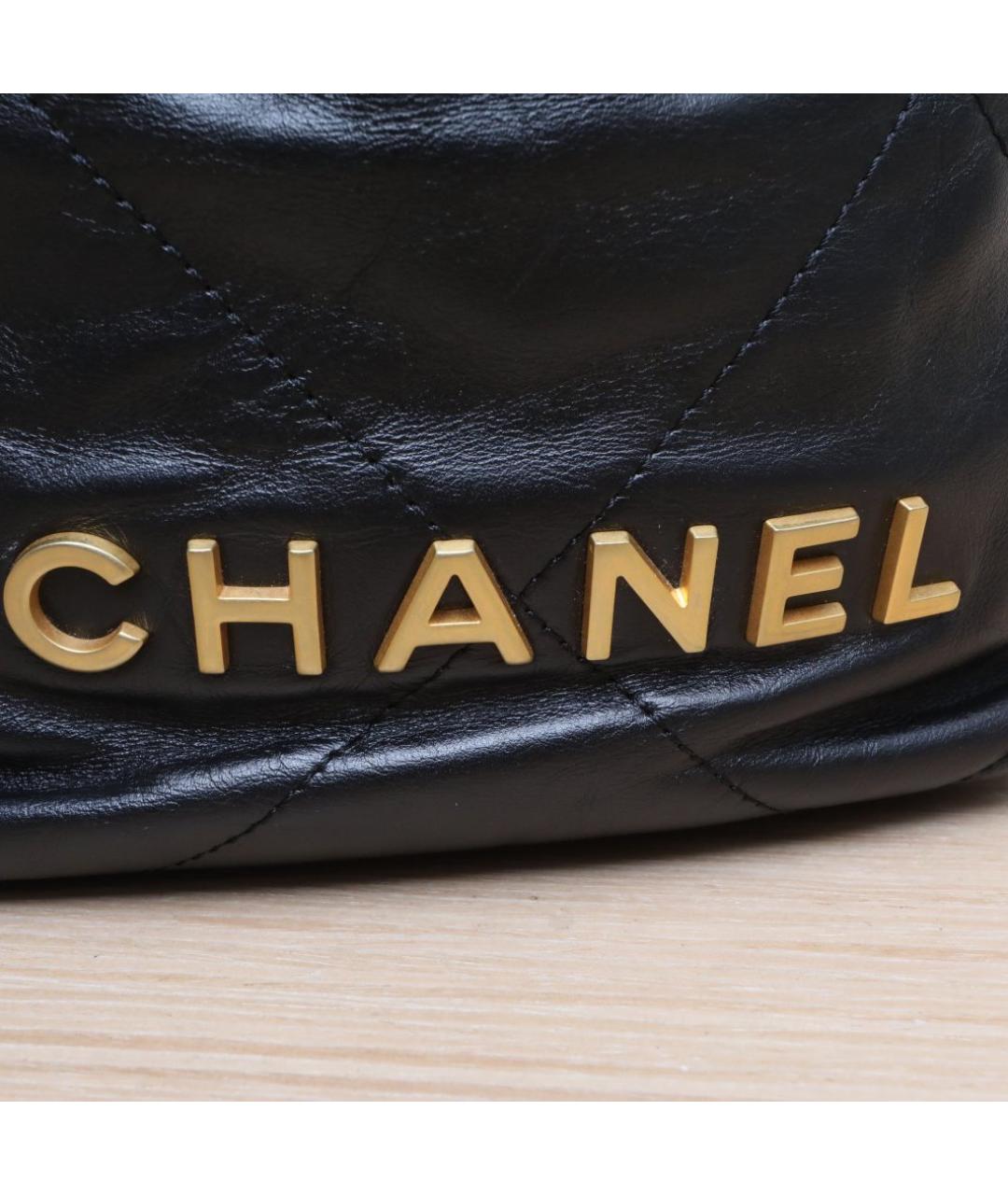 CHANEL Черная сумка тоут, фото 8