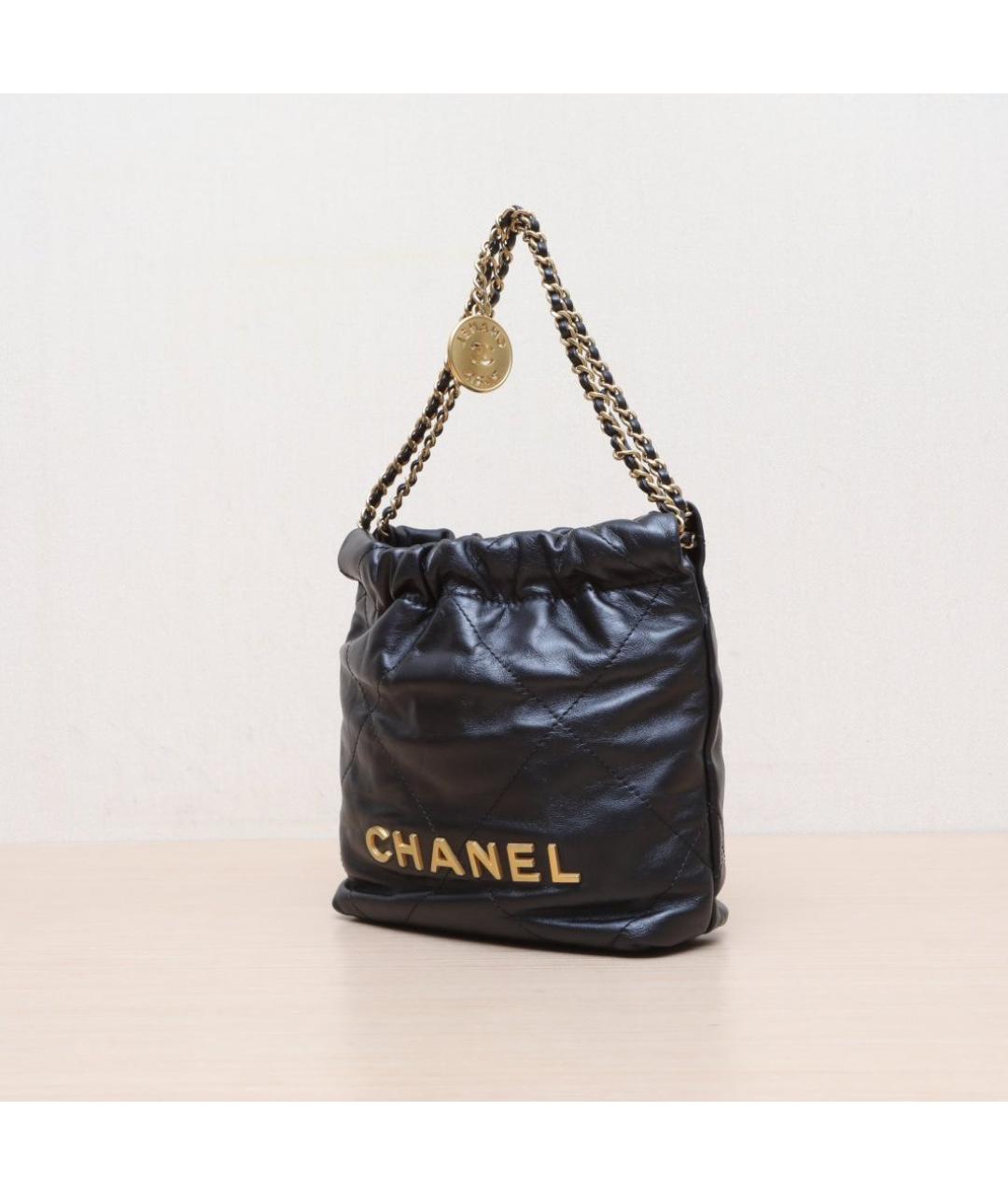 CHANEL Черная сумка тоут, фото 4