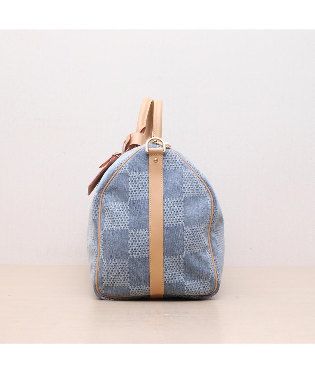 LOUIS VUITTON Мульти деним дорожная/спортивная сумка, фото 5