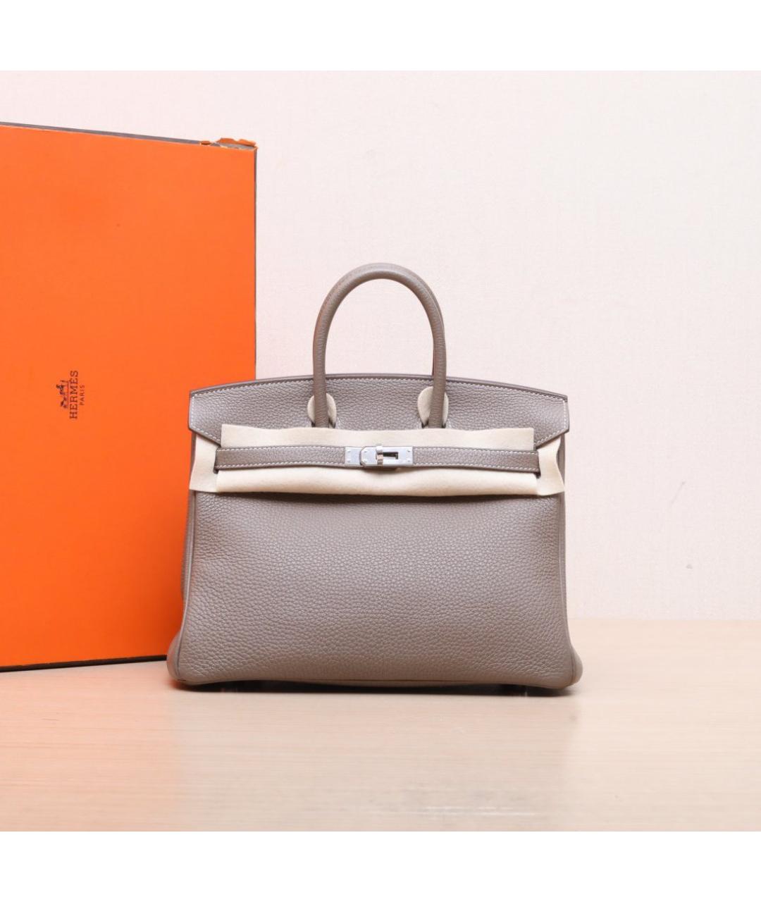 HERMES Кожаная сумка тоут, фото 2