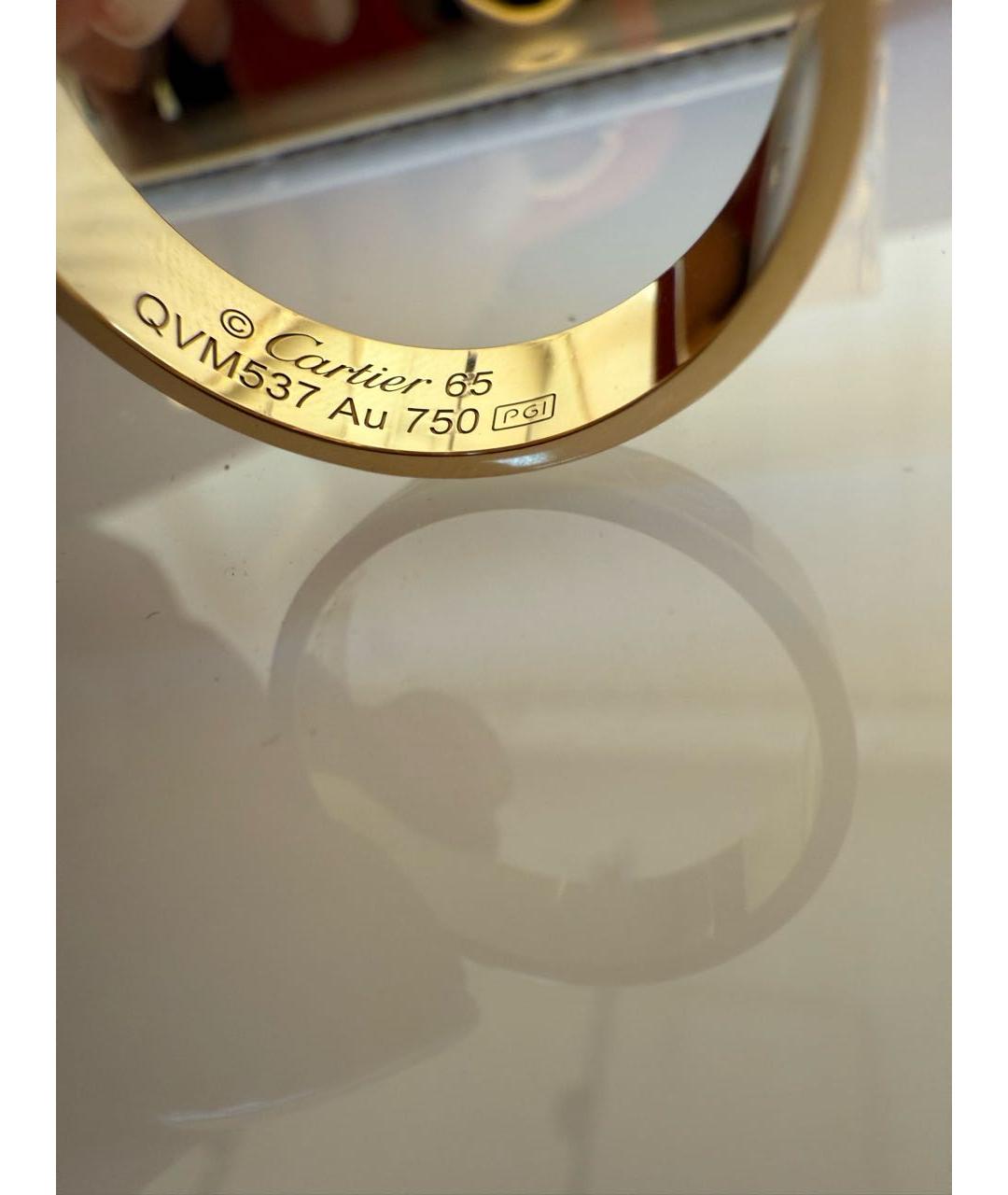 CARTIER Кольцо из желтого золота, фото 6